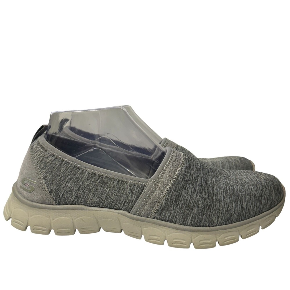 Skechers EZ Flex 3.0 Womens 9 Gray Swift Motion Slip On Memory Foam Comfort Shoe